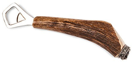 Thüringer Hirschhornverarbeitung Flaschenöffner/Kapselheber in Hirschfänger-Optik - F003/HUBERTUS -