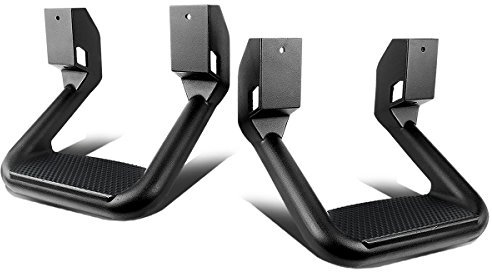 DNA MOTORING SSTEP-BK Seitenreifen, aus schwarzem Aluminium, kompatibel mit den meisten Tonabnehmern, SUVs, 30,5 cm L x 27,9 cm B x 20,3 cm H