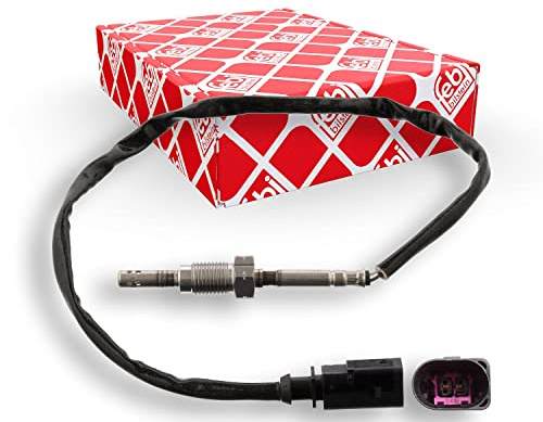 febi bilstein 100805 Abgastemperatursensor , 1 Stück | Kompatibel mit: VW MULTIVAN T5, MULTIVAN T6, TRANSPORTER T5 Bus, TRANSPORTER T5 Kasten
