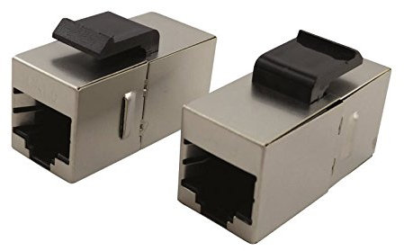 Waytex 37259 Traversée blindée F/F RJ45 Cat6 FTP