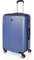 ITACA - Valise Grande Taille 23Kg Rigide Spacieuse XL pour Soute Avion Ultra Résistante Valise Extensible avec Cadenas À Combinaison Idéale pour Voyages Longs Et Moyens Séjours, Bleu Saphir