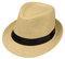 JOYKK Enfants Chapeau De Paille Summer Beach Jazz Panama Trilby Fedora Chapeau Gangster Cap en Plein Air Respirant Chapeaux Filles Garçons Sunhat - E # Beige