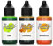 Octopus 3X 30 ml Fluids Alcohol Ink Set Lime, Caramel, Marigold Alkohol Ink, Alkoholtinte für Fluid Art, Resin Art und Epoxidharz Farbe