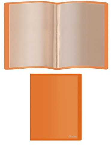 DOHE - Porte-vues PP de 40 pochettes PP (80 mic) Souple Orange
