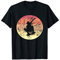 Skater Retro-Outfit für Sportliebhaber Skateboard. T-Shirt