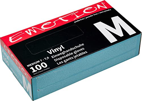 Efalock Emotion Vinyl Handschuhe M 100 Stk.