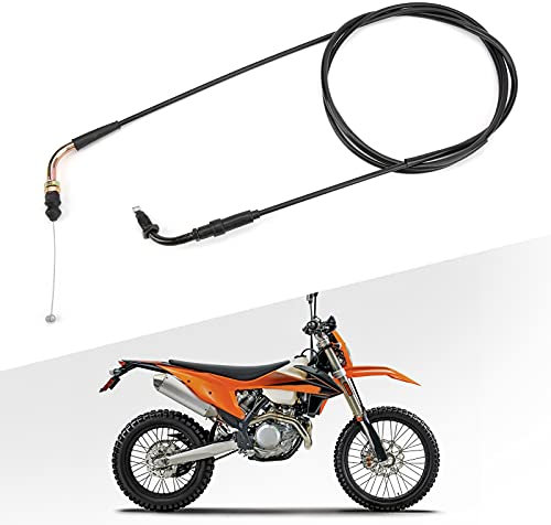 Throttle Line Accelerator Cable, 80in Motorcycle Throttle Cable, Motorcycle Throttle Cord Cable Compatible With GY6 50cc 80cc 90cc 110cc 125cc 150cc Off-Road Motorcycle ATV Scooter