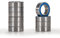 XiKe MR85-2RS Mini Kugellager 5x8x2.5mm｜ Chromstahl｜Vorgeschmiert｜Doppelte Gummidichtung, MR85RS Rillenkugellager mit Abdeckungen, 10er-Packung