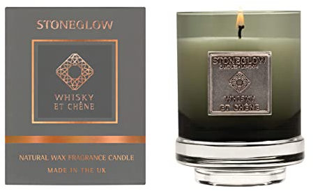 Metallique Collection Whisky et Chene Duftkerze N