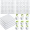 600 Pack Hydroponic Sponge Planting Tool Square Seedling Sponges Greenhouse Hydroponic Sponge Hydroponic Vegetable Planting Sponge for Small Bud Growth