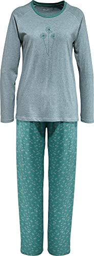 REDBEST Damen-Schlafanzug Single-Jersey Jade Größe 42