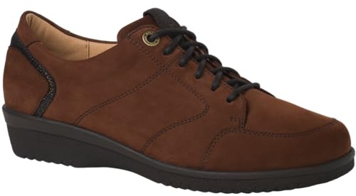 Ganter Damen Inge Sneaker, Chocolate, 39 EU Weit