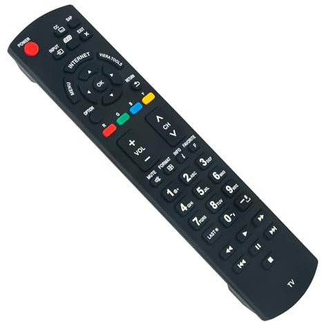 N2QAYB000704 Replacement Remote Control -ALLIMITY- fit for Panasonic 3D TV Remote Control RTN2QAYB000704 TC-32LX24 TC-42LS24 TC-P46S1 TC-P46U1 TC-P46C2 TC-P46S2 TC-P50UT50 TC-P42XT50
