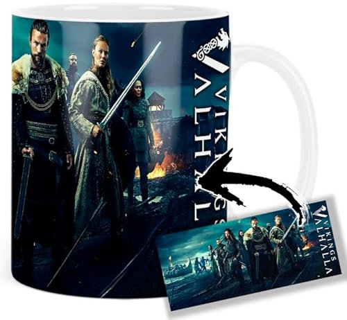 Vikings Valhalla Leo Suter Sam Corlett Frida Gustavsson A Tasse Keramikbecher Mug