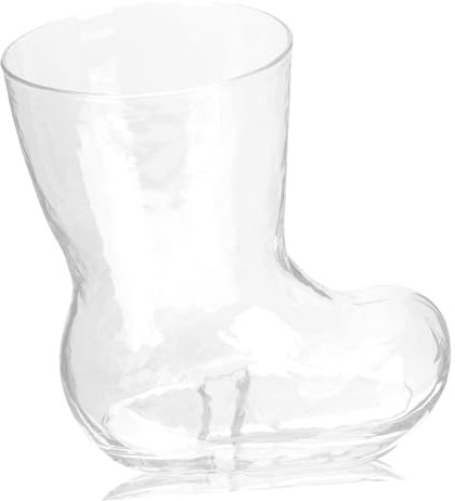 PRETYZOOM Tazza Trasparente Forma Di Stivale Bicchiere Creativo Per Birra Succo e Bevande Fredde Capacità Design Unico e Decorativo Per Feste e Uso Quotidiano