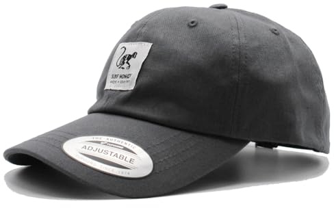 Surf Monkey Klassische Baseballmütze aus Baumwolle, ohne Struktur