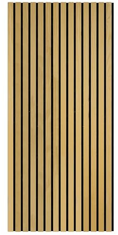 AMF Life Wandpaneel, Lamellenwand, 2er Set, 118 x 56cm, 0,66m², Esche