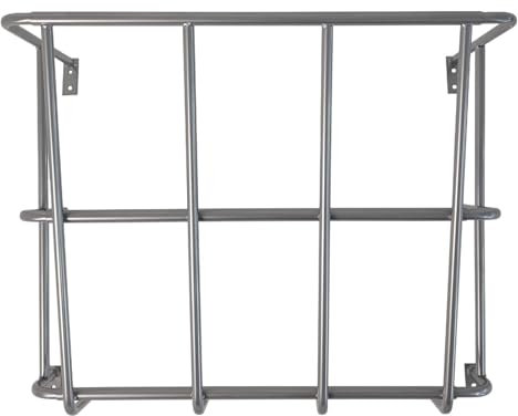 Afurl Heufutterspender-Wandhalterung, Heufutterspender für,Pferdefutterstation aus Aluminiumlegierung, Wand-Heufutterstation | Mehrzweck-Heuraufe zum Aufhängen an der Wand, Heufutterstation für