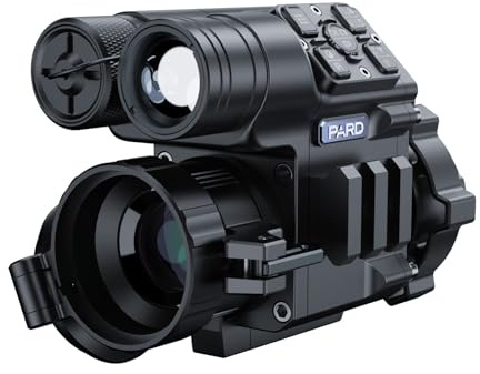 PARD Skop med nattseende, Front monterad Clip-on Nattseende, Avståndsmätare 1000m, 2K-sensor, Videoinspelning, Wi-Fi, Vattentät, FD1/FD1-LRF
