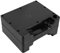TOBBOMEY Power Electric Wheelchair Battery Box Carrier Case for Two Batteries and Stylish Organizer for Mobility Equipment