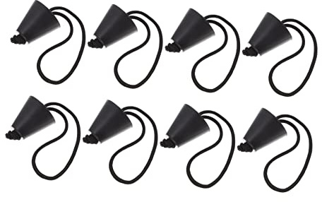 WHAMVOX 8pcs Scupper Plugs for Kayak Kayak Drain Plug Scupper Stopper Supplies Portable Canoe Drain Silicone Boat for Paddling Pool Stoppers for Paddle Boat Use