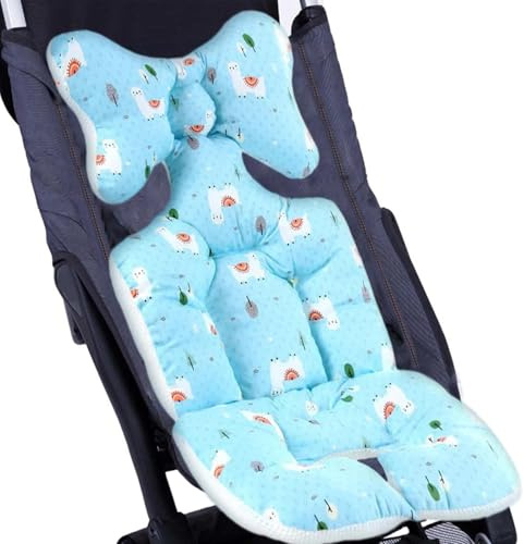 Babyautositzkissen | Newborns Car Insert Liner | Kinderwagenkissen | Atmungsaktive Kinderwagenmatte Kinderwageneinlage für Kinderwagen und Kinderstühle