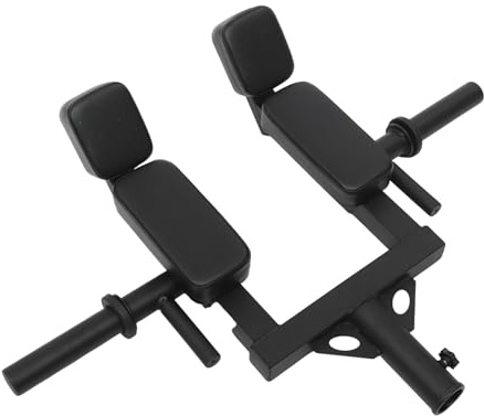 Landmine Griff für olympische Langhantel, Linebacker Squat Attachment, Edelstahl-Spannringe, Vielseitigkeit verbessern, Schulterpresse Landmine Befestigung Ausrüstung (Schwarz)