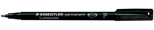 Folienstift Lumocolor F schw.