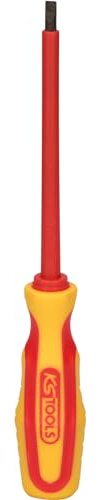 KS Tools Ergotorque VDE Schlitz-Schraubendreher, 4mm, auf Hänger