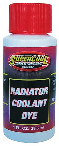 Supercool Car Radiator Coolant Cooling System Leak Detector Dye 29.5ml