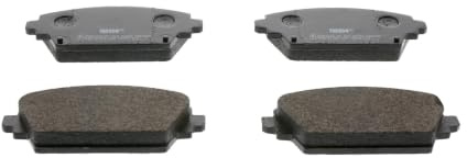 FERODO Brake Pads | FDB1580 | OE-Matching Quality | Eco-Friction Fuse+ Technology | Pack of 4
