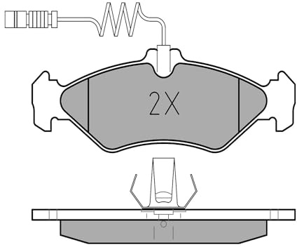 Meyle 025 216 2117 Brake Pad Set, disc brake