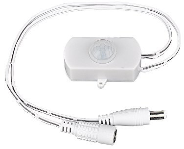KKIWI BS010WL Motion Sensor Detector Switch - 12V-30V Light Sensor Switch with Adjustable Distance and Time