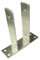 Gartenpirat U-Pfostenträger 101 zum Aufdübeln für Pfosten 10x10 cm