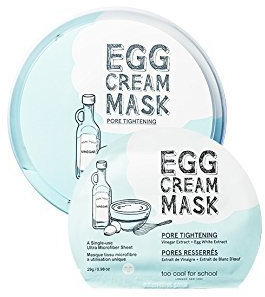 Too Cool For School Egg Cream Mask Pore Tightening Set