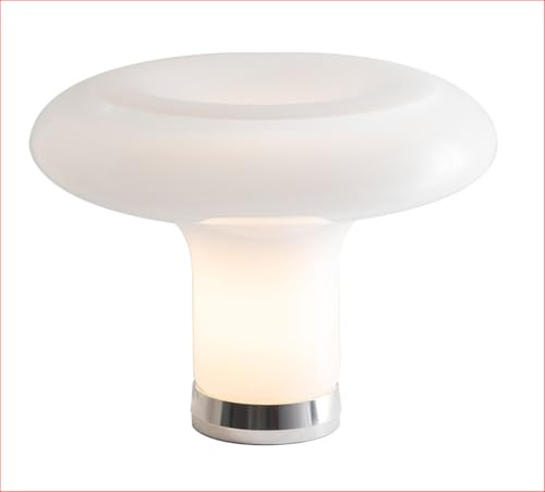 Artemide Lesbo Lampe, weiß getönt
