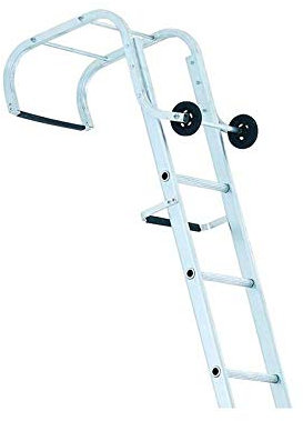 Zarges Industrial Roof Ladder Two Part 1 x 9 & 1 x 10 Rungs ZAR100621