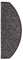 Stufenmatten Camp Melangeschlinge braun 25 x 65 cm (15 Stück)