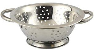 Apollo SS Colander 1qt 2 Handles, Multi-Colour, 22 x 17 x 7