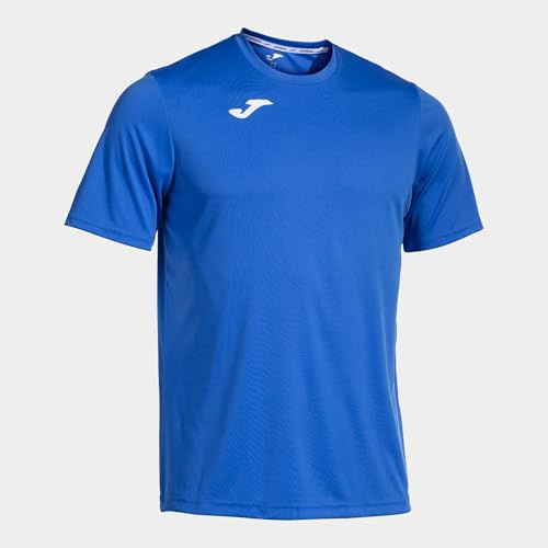 Joma Men's Sports T-Shirt, 6XS - 3XL - Short Sleeve, Lightweight and Breathable, Ideal for Running and Gym - Combi Royal