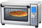 Syntrox Germany 23 Liter Digitaler Edelstahl Mini Stand Backofen mit Umluft und Drehspieß Miniofen Minibackofen Pizzaofen