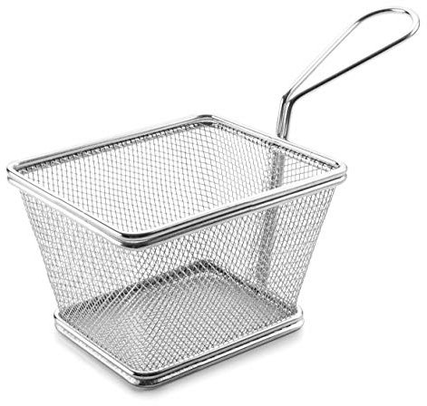 Lacor Cestillo Cuadrado, Acero Inoxidable, Gris, 12x10x9 cm