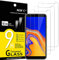 NEW'C Lot de 3, Verre Trempé pour Samsung Galaxy J4 Plus, Galaxy J4+ (SM-J415F), Film Protection écran sans Bulles d'air Ultra Résistant (0,33mm HD Ultra Transparent) Dureté 9H Glass