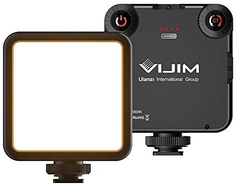 Ulanzi Vijim VL81 Mini Led Vlogger Youtuber Light, Schwarz