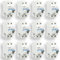 POPP® Interruptor Automático Magnetotérmico Doméstica CURVA C corte 6000A 1P+N 10A,16A,20A,25A,32A,40A 63A Pack 6,12 (Pack 12, 20A)