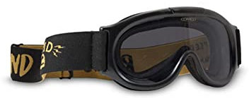 DMD Brille für Jethelm Motorrad GOGGLES GHOST SMOKE LENS getönte Gläser Seventyfive Helm Jet Racer