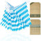 Premium Wiederverwendbare Oktoberfest Wimpelkette Outdoor Wetterfest - Oktoberfest Deko, Bayrische Deko - Oktoberfest Girlande, Oktoberfest Dekoration, Bayern Party Deko (14m, 42 Große Wimpel)