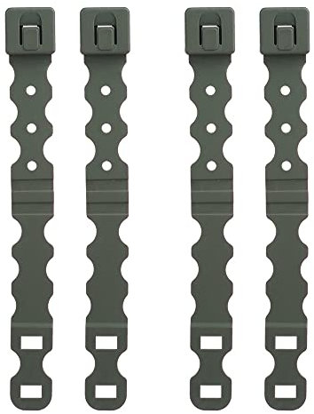 WarmHeartting Tactical Molle System Malice Clips Gurt MOLLE-Clip Verbindungsclips Zubehör für Taktische Taschenrucksäcke