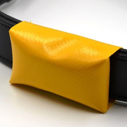 josi.li Befestigung GPS Tracker Tasche Dog 4 und weitere zum beschriften schwimmtauglich perfekt für den Urlaub! (Tractive Dog 4, bis 25mm Halsbandbreite)