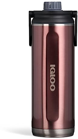 Igloo, Bouteille Twist 'n' Chug en acier inoxydable, 1304,1 g, flamant rose